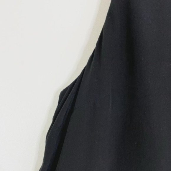 Joie Black Silk Racerback Tank Top - Picture 2 of 6